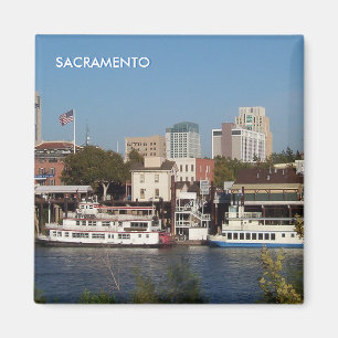 Sacramento, CA-Kühlschrankmagnet Magnet