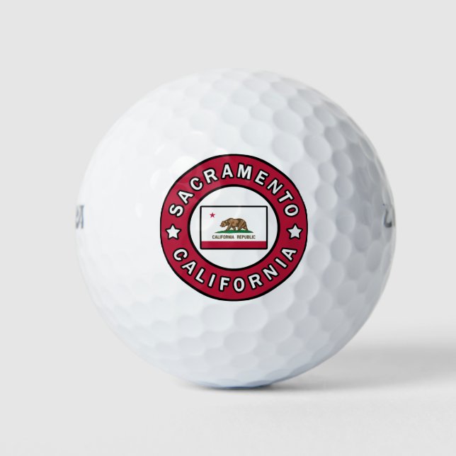 Sacramento California Golfball (Vorderseite)