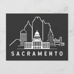 Sacramento California Postkarte