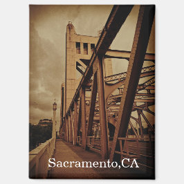 Sacramento California Tower Bridge Magnet