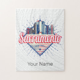 Sacramento California United Staaten Skyline USA Puzzle