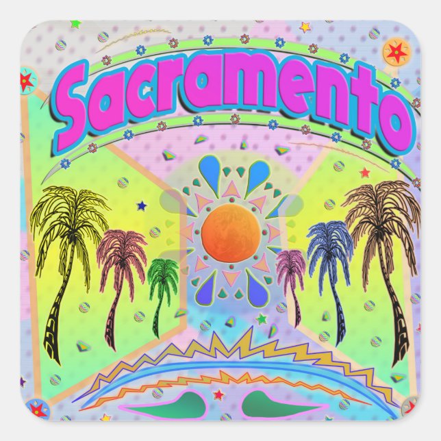 Sacramento Calm Desire Sticker (Vorderseite)