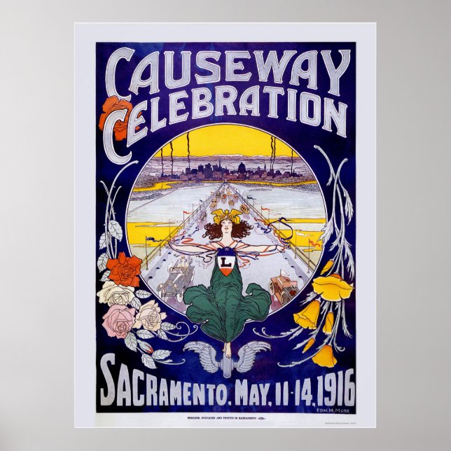 Sacramento Causeway Celebration Poster (Vorne)