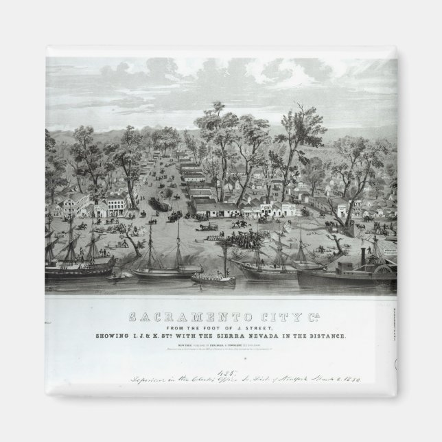 Sacramento City, Kalifornien Magnet (Vorne)