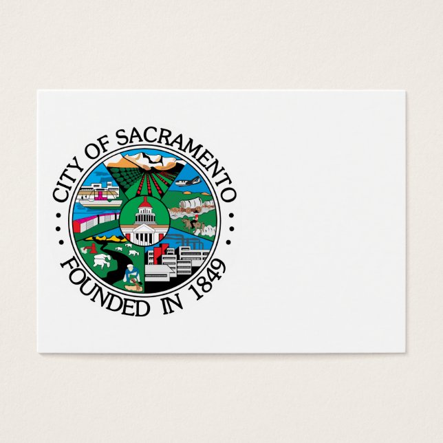 Sacramento City Siegel (Vorderseite)
