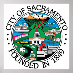 Sacramento City Siegel Poster