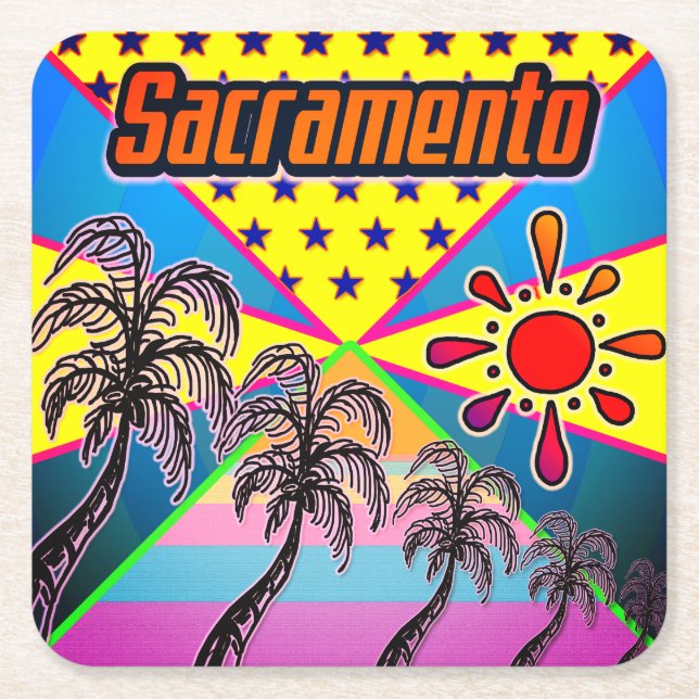 Sacramento Freedom Untersetzer (Vorderseite)