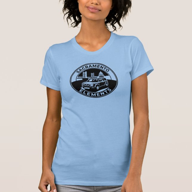 Sacramento Honda Element Gemeinschaft T-Shirt (Vorderseite)
