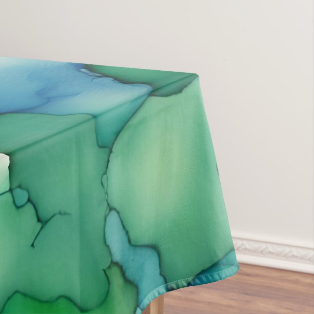 Sacramento Jungle Deliveroo Grüne Fusion Tischdecke (Beispiel)