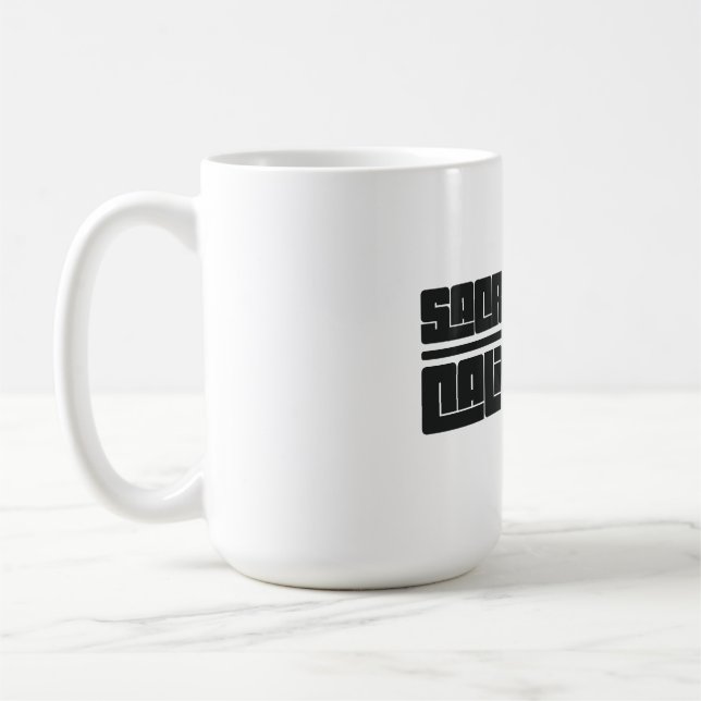 Sacramento - Kalifornien Kaffeetasse (Links)