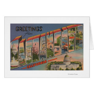 Sacramento, KalifornienGroße Briefszenen