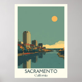 Sacramento Kunst, Dichtung und Musik | Staat Haupt Poster