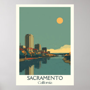 Sacramento Kunst, Dichtung und Musik   Staat Haupt Poster