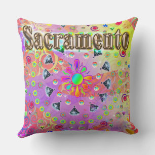 Sacramento Lucky Golden Kissen