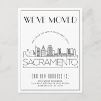 Sacramento Moderner Deko | Änderung der Anschrift