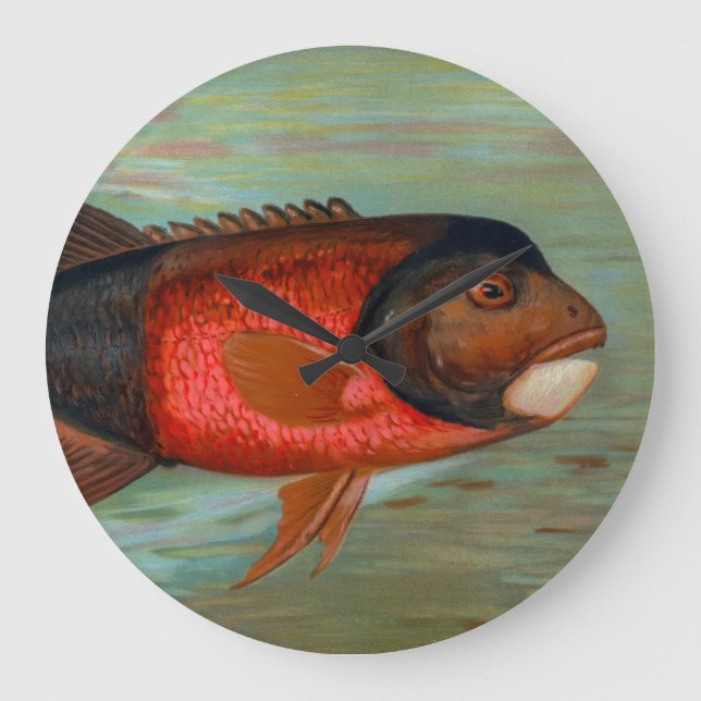 Sacramento Pike von John L Petrie Große Wanduhr (Vorderseite)