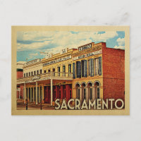 Sacramento Postcard California