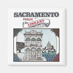 Sacramento Public Library Magnet