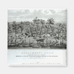 Sacramento-Stadt, Kalifornien Magnet