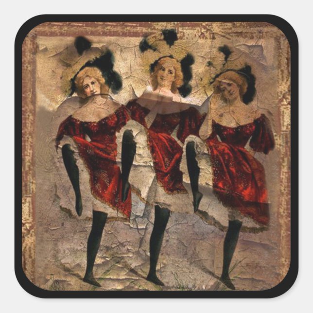 Sacre Bleu! Aufkleber (Vorderseite)