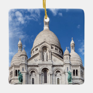 Sacre Coeur auf dem Montmartre-Hügel - Paris, Fran Keramikornament