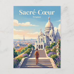 Sacré-Cœur-Basilika Frankreich Postkarte