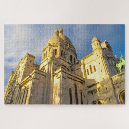 Sacre Coeur Basilique in Montmartre, Paris, Frankr Puzzle