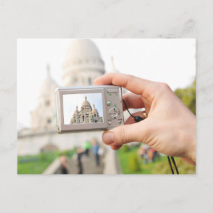 Sacre-Coeur in Paris Postkarte