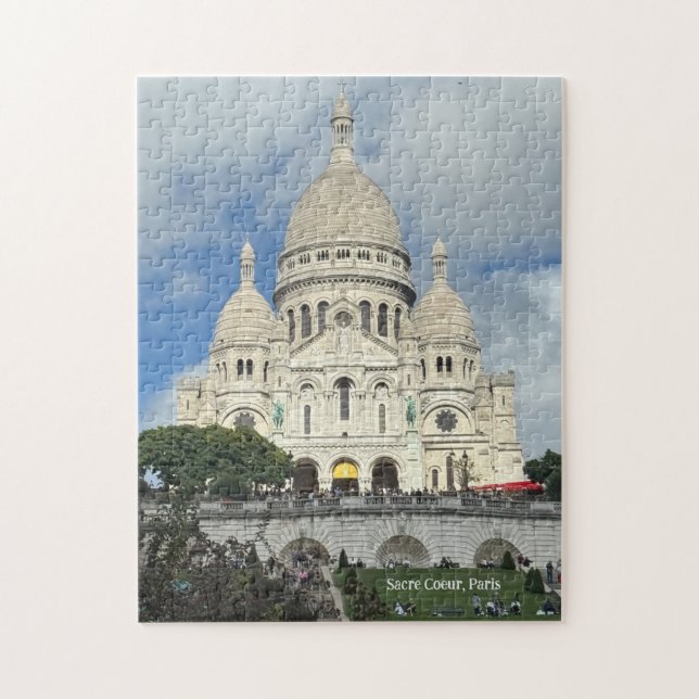 Sacre Coeur, Montmartre, Paris, France Puzzle (Vertikal)