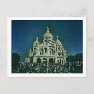 Sacré-Coeur Montmartre Paris Frankreich Architektu Postkarte