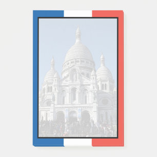 Sacré-Cœur, Montmartre, Paris, Frankreich Post-it Klebezettel