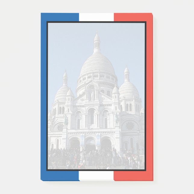 Sacré-Coeur, Montmartre, Paris, Frankreich Post-it Klebezettel (Vorderseite)