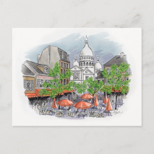 Sacre Coeur Postkarte