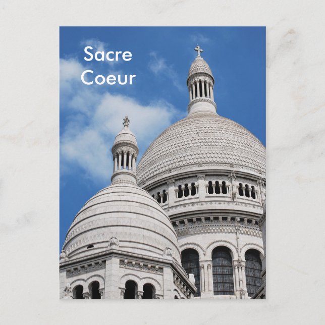 Sacre Coeur Postkarte (Vorderseite)