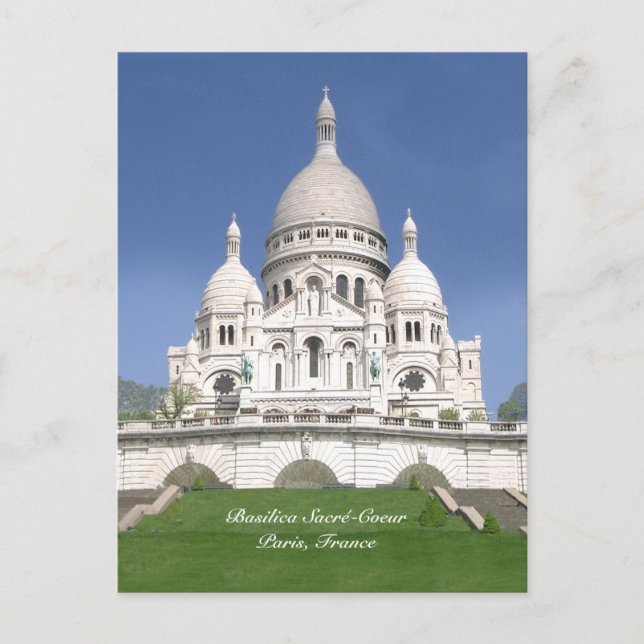 Sacré-Coeur-Postkarte Postkarte (Vorderseite)