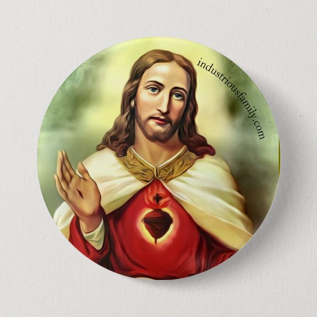 sacre couer Abzeichen Knopf   Button (Vorderseite)