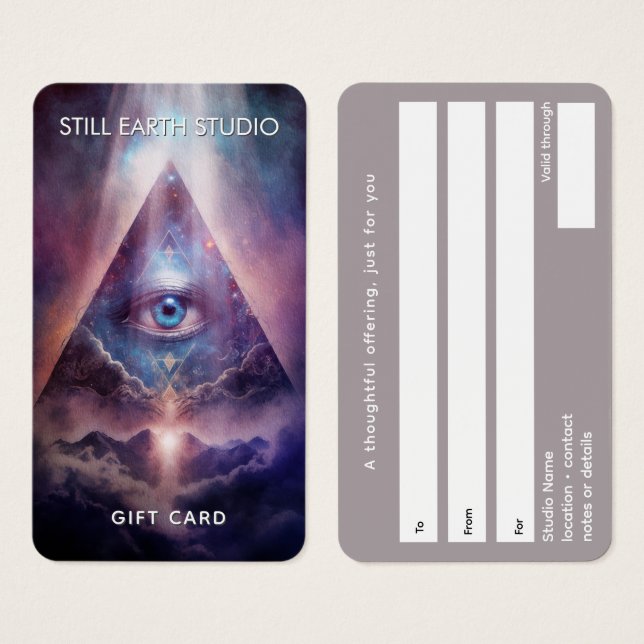 Sacred Axis | Third Eye Design (Vorne & Hinten)