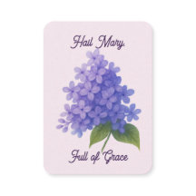 Sacred Blooms Lilac - Hail Mary Heilige Karte