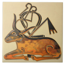 Sacred Bull Egyptian 3D 3