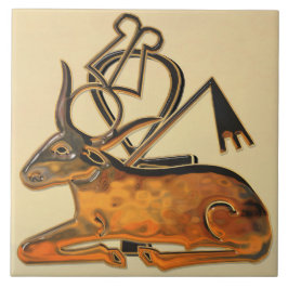 Sacred Bull Egyptian 3D 3 Fliese