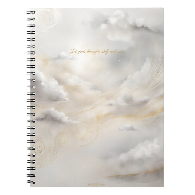 Sacred Cloud Veil Journal Notizblock (Vorderseite)