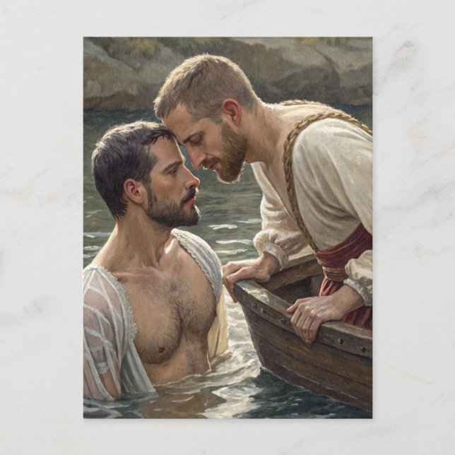 Sacred Connection: A Baptism of Love Postkarte (Vorderseite)