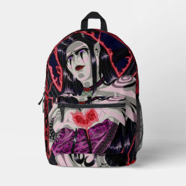 Sacred Dark Angel Bedruckter Rucksack