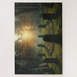 Sacred Druid Circle Jigsaw Puzzle