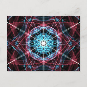 Sacred_Geo_Fraktal_3 Postkarte
