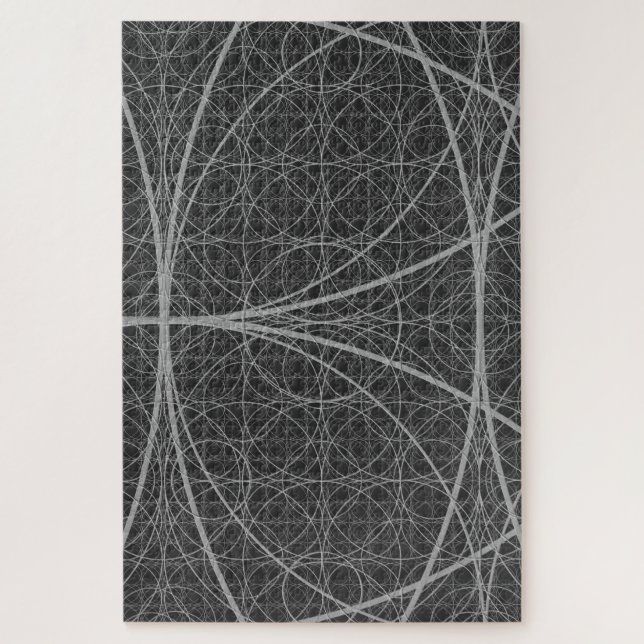 Sacred Geometry Circles Blume of Life Puzzle (Vertikal)