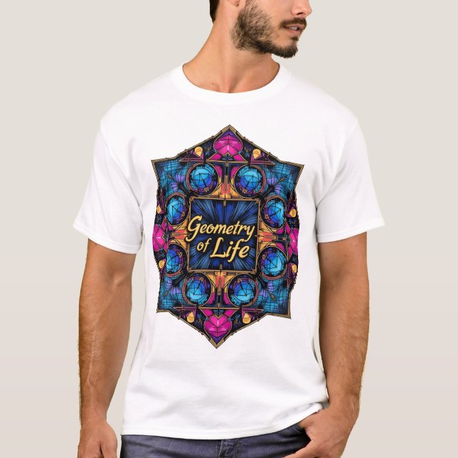 Sacred Geometry Men T - Shirt (Vorderseite)