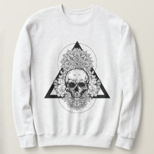 Sacred Geometry Skull Sweatshirt