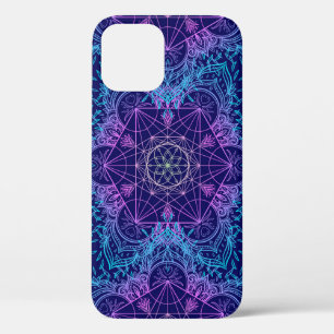 Sacred Geometry Symbols in Mandala nahtlos patter Case-Mate iPhone Hülle