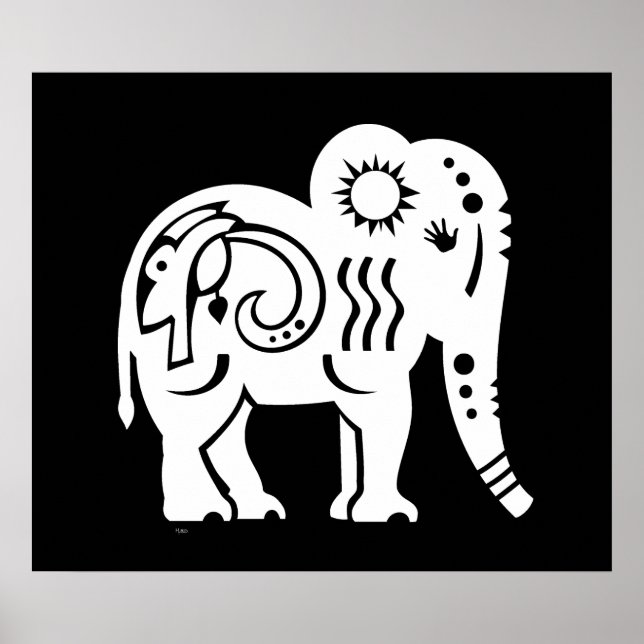 Sacred Giant (White Poster) Poster (Vorne)